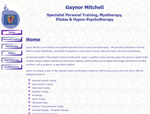 Tablet Screenshot of gaynor-the-trainer.co.uk